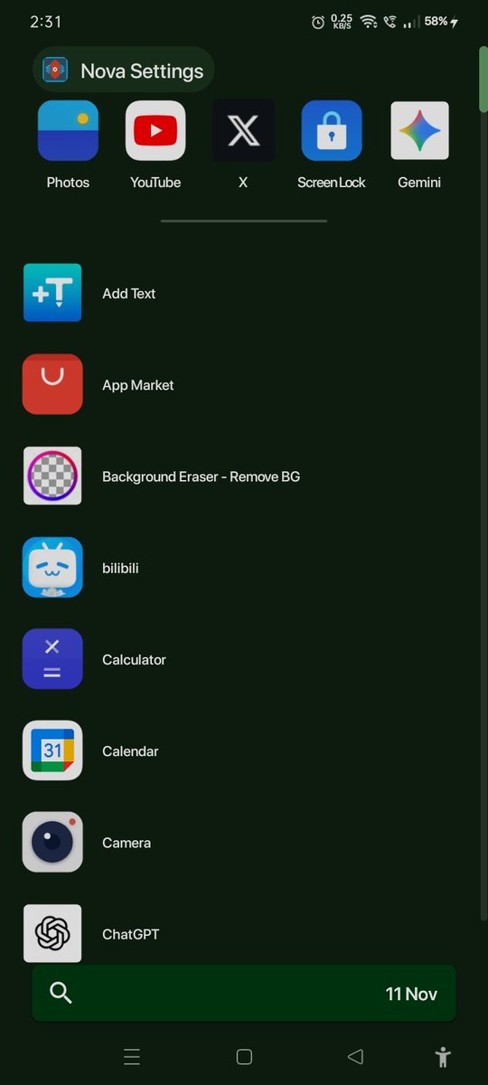 GameonNewbie's tweet photo. Night Mode ☺️
#novalauncher
#homescreensetup #androidlauncher https://t.co/9gWkK1zBma