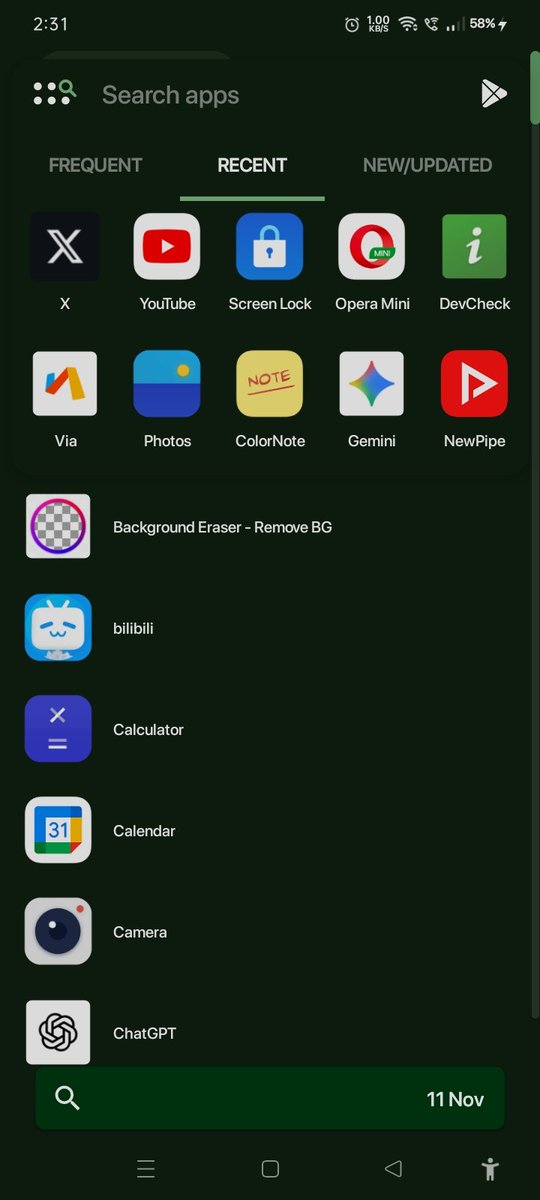 GameonNewbie's tweet photo. Night Mode ☺️
#novalauncher
#homescreensetup #androidlauncher https://t.co/9gWkK1zBma