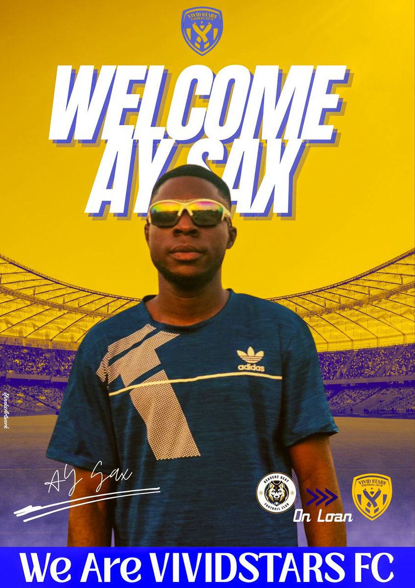 It's official as vivid FC signs AY Sax on loan from beavers FC 😲.
Deal has been signed between both clubs and also agreed upon by the player side as the player only wants vivid FC 🥺.

Deal signed and agreed 👍🤝

Here we go 🔥💣🔥