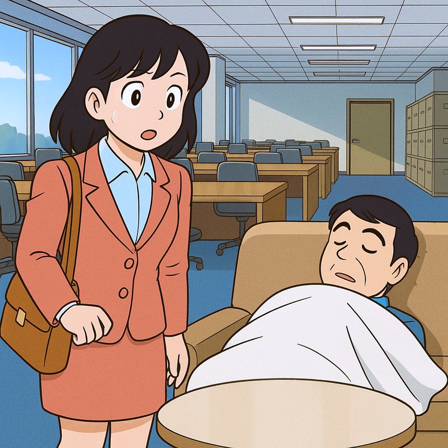 バブル期、会社は忙しくて忙しくて。同期の男性社員は2晩徹夜3日めは定時で上がる、っての繰り返してたわ。私が出勤したら接客用のソファーでテーブルクロスを身体に掛けて寝ていた、その男性社員。大丈夫？と聞いたら「俺、毎月ボーナスもらっちゃってるから平気」って笑ってた。