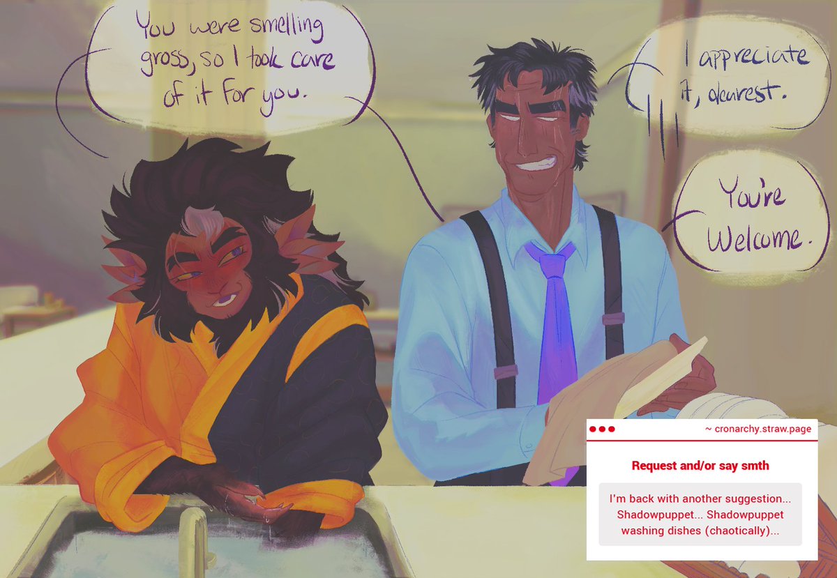 cronarchy's tweet image. Who&apos;s gonna tell bro that pouring dirty dish water on them is not gonna help with the smell

#LEGOMonkieKid #LMKfanart #shadowpuppet