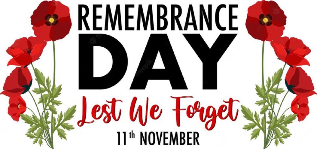 #LestWeForget #RemembranceDay