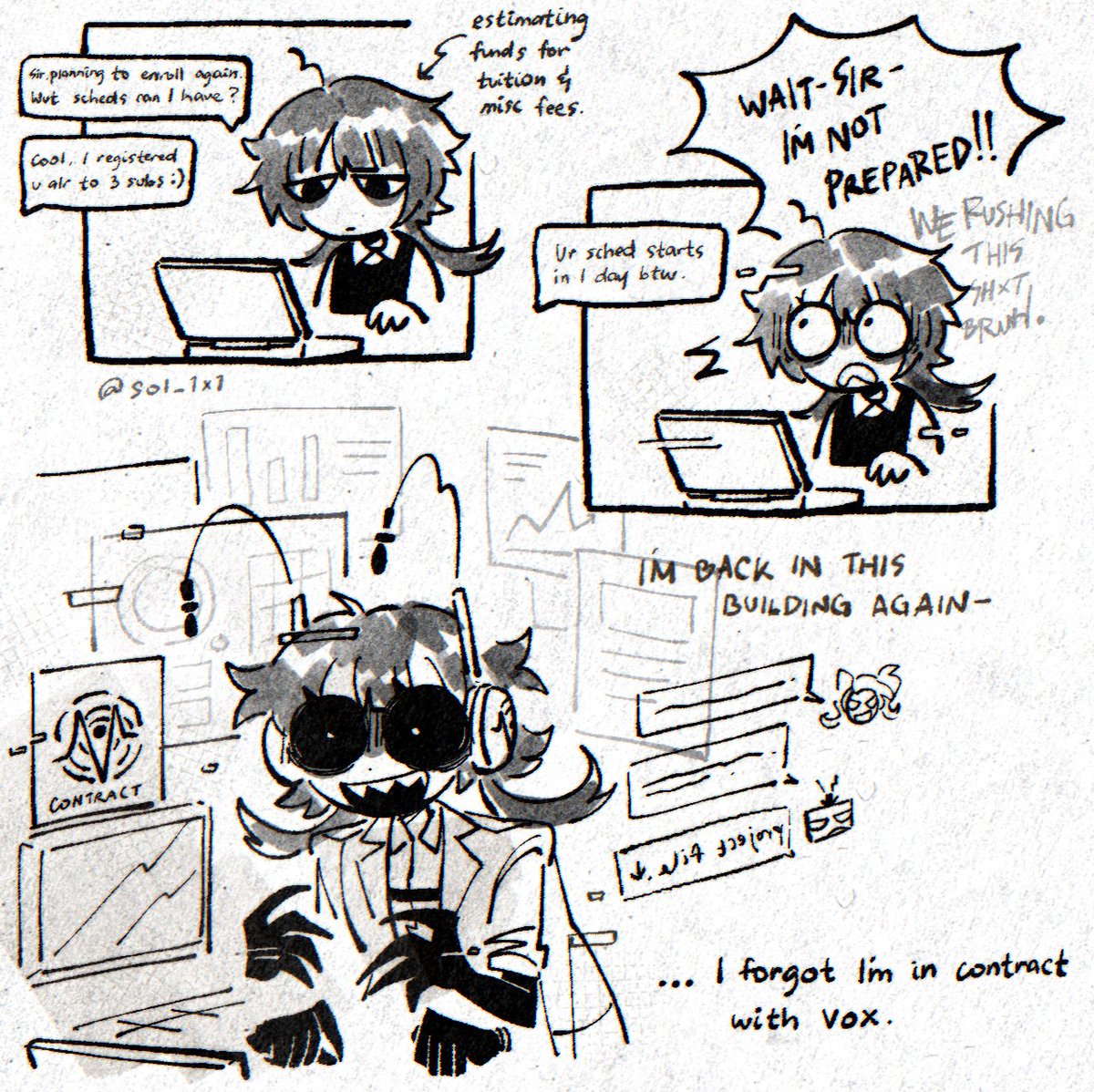 returning multimedia student