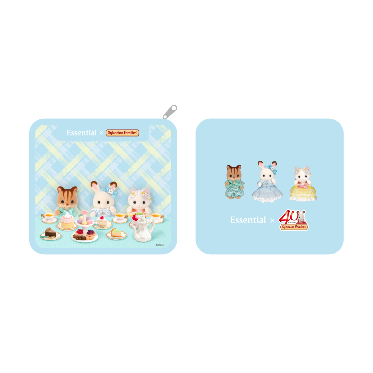 エッセンシャル シルバニア ポーチ ☕Essential Premium ホワイトティーの香り× シルバニアファミリー