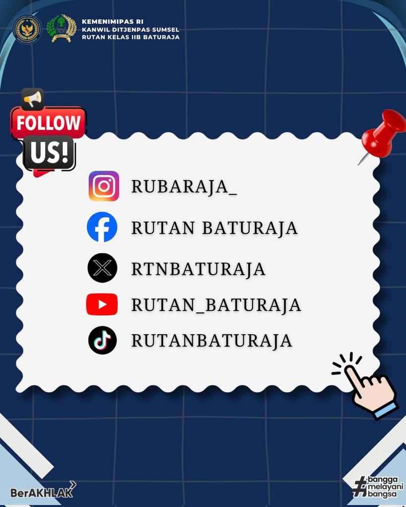 rutanbaturaja's tweet photo. Rutan Baturaja Mengikuti Program Pemberdayaan Warga Binaan dalam Kegiatan UMKM oleh Direktur Jenderal Pemasyarakatan secara Virtual.

#Kemenimipas
#Ditjenpas
#KanwilDitjenPasSumsel
#Pemasyarakatan
#HumasRubaraja
#PemasyarakatanPastiBermanfaatUntukMasyarakat
#SetahunBerdampak https://t.co/VRF1lm2bZx