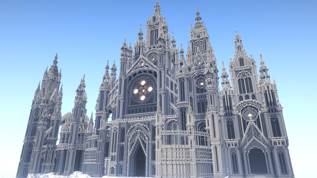 dark fantasy castle. #Minecraft