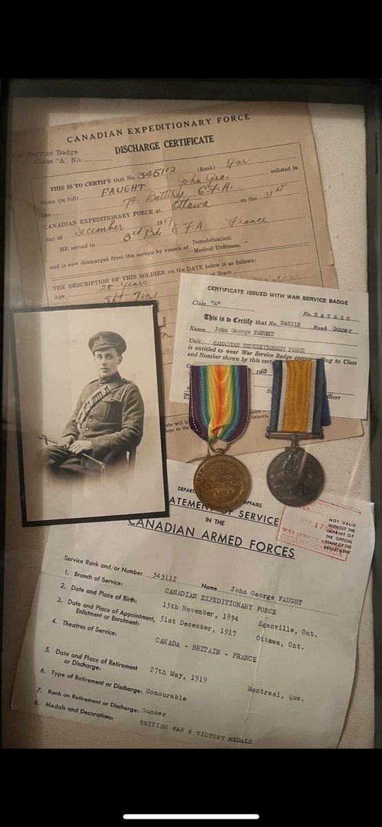 107 years of saying, “Thank you, Grandpa.”  Because of you and countless other veterans, we are the true north, strong, and free. ❤️🇨🇦❤️🇨🇦❤️🇨🇦❤️