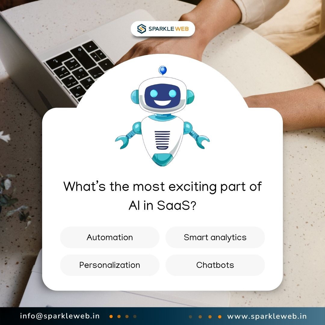 sparklewebhelp's tweet image. Imagine your SaaS app powered by AI - faster, smarter, unstoppable! 💡

If you had to pick one AI magic to level up your product, what would it be?

Drop your vote 👇 - let’s see which one wins the tech crown! 👑

#aisaas #innovation #futureoftech #sparkleweb #hiringnow
