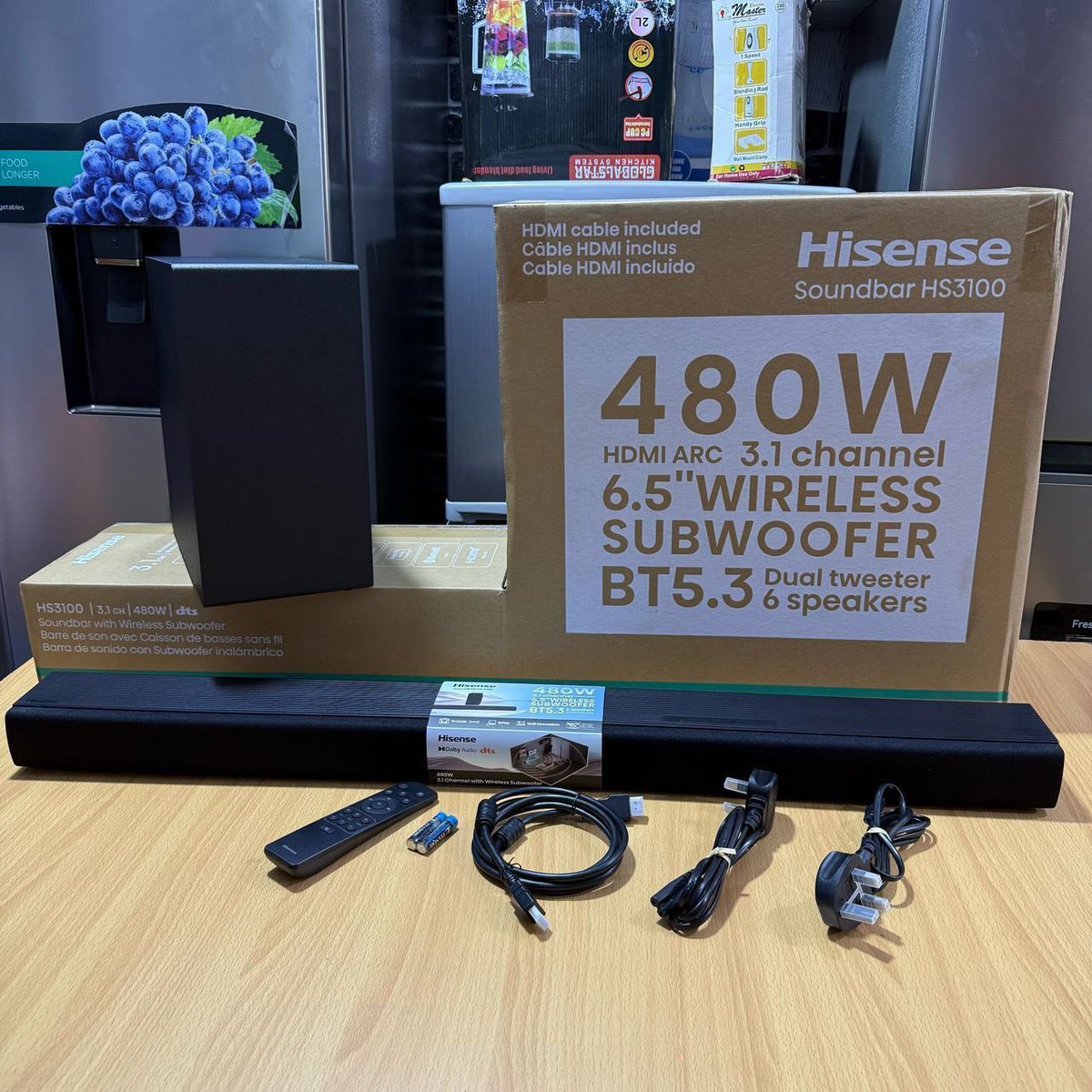 BLACK NOVEMBER PROMOTIONS 
only with <a href="/Leonard_202/">Cozens</a> 

HISENSE SOUND BARS 

✅HS-1800(140W) at  260,000

✅HS-2100(240W) (THE BEAST) at 430,000

✅HS-3100(480W) at 480,000

✅HS-5100(540W) at 600,000

✅AX 3100Q(500w) at 600,000

☎️0706789139
Whatsapp 0773525491
Delivery ✅