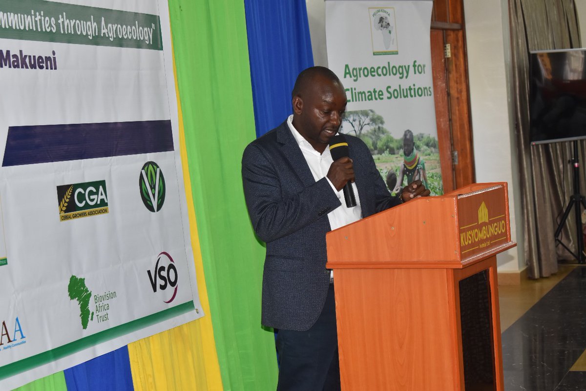 Last week, <a href="/SolidaridadECA/">Solidaridad East and Central Africa</a> joined partners and stakeholders for the official launch of the #MakueniCountyAgroecologyPolicy, officiated by the  Government Of Makueni County Deputy Governor <a href="/dgmulili/">Lucy Mulili</a>. Once implemented, the policy is expected to; Promote agroecological practices.