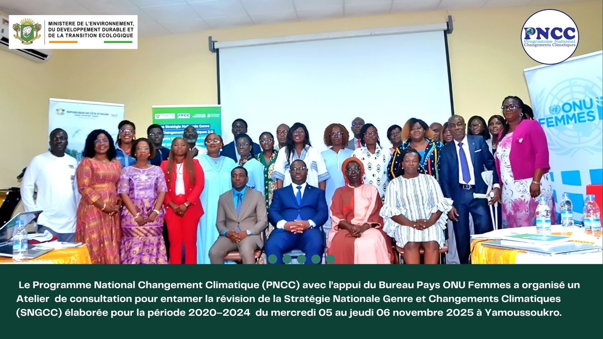 PNCC - Programme National Changements Climatiques tweet media