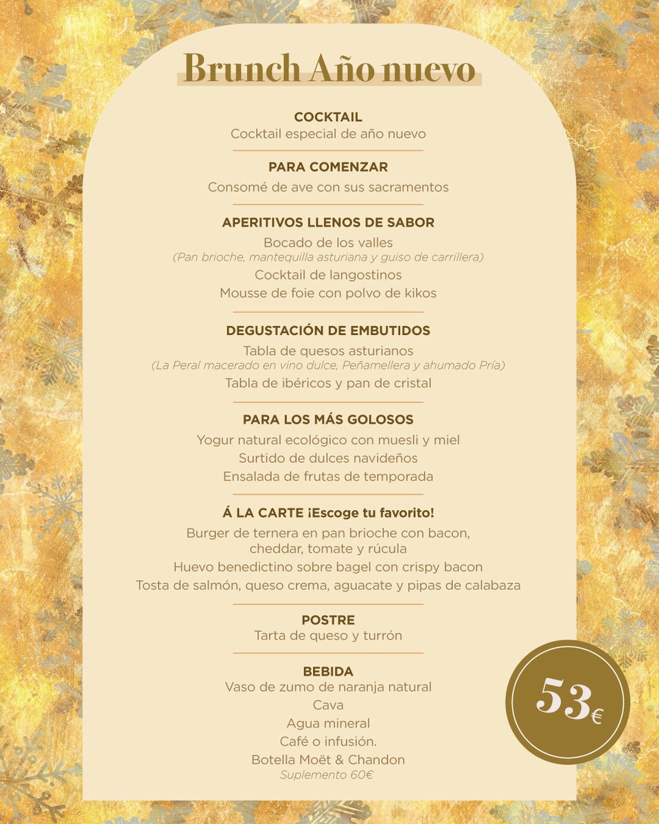 ¿Quieres empezar el año de forma dulce y especial? Reserva nuestro #brunch especial y disfruta de un comienzo de año diferente. ¡Solo disponible el 1 de enero en nuestro restaurante #LaPalmeradelIndiano! 🌴✨

#BarcelóOviedo #Asturias #AñoNuevo #BarcelóExperience