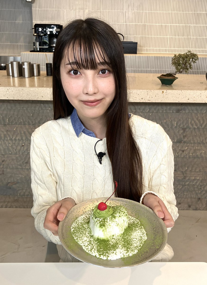 あす12日(水)の #イマドキ は… 抹茶＆ほうじ茶スイーツ🍵を #福田