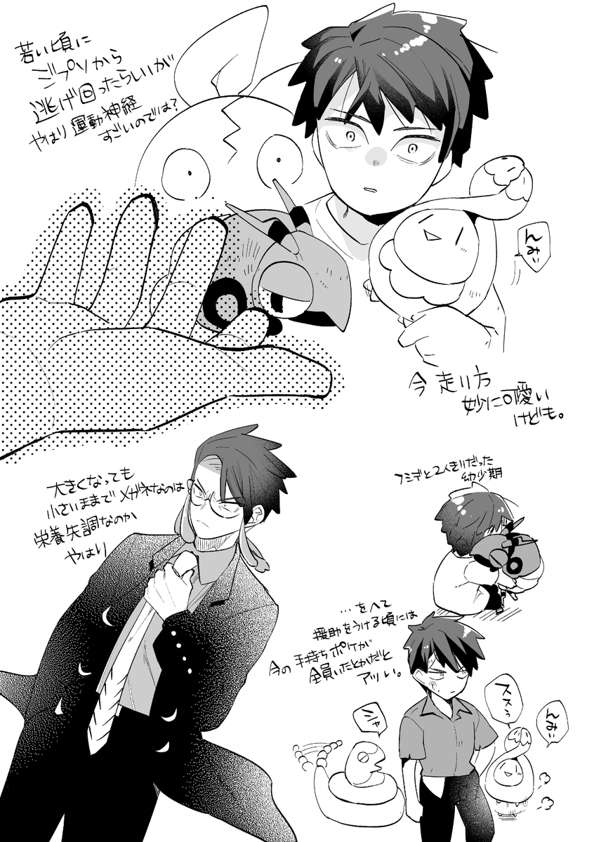 幼少カラスバ概念…
#PokemonLegendsZA 
