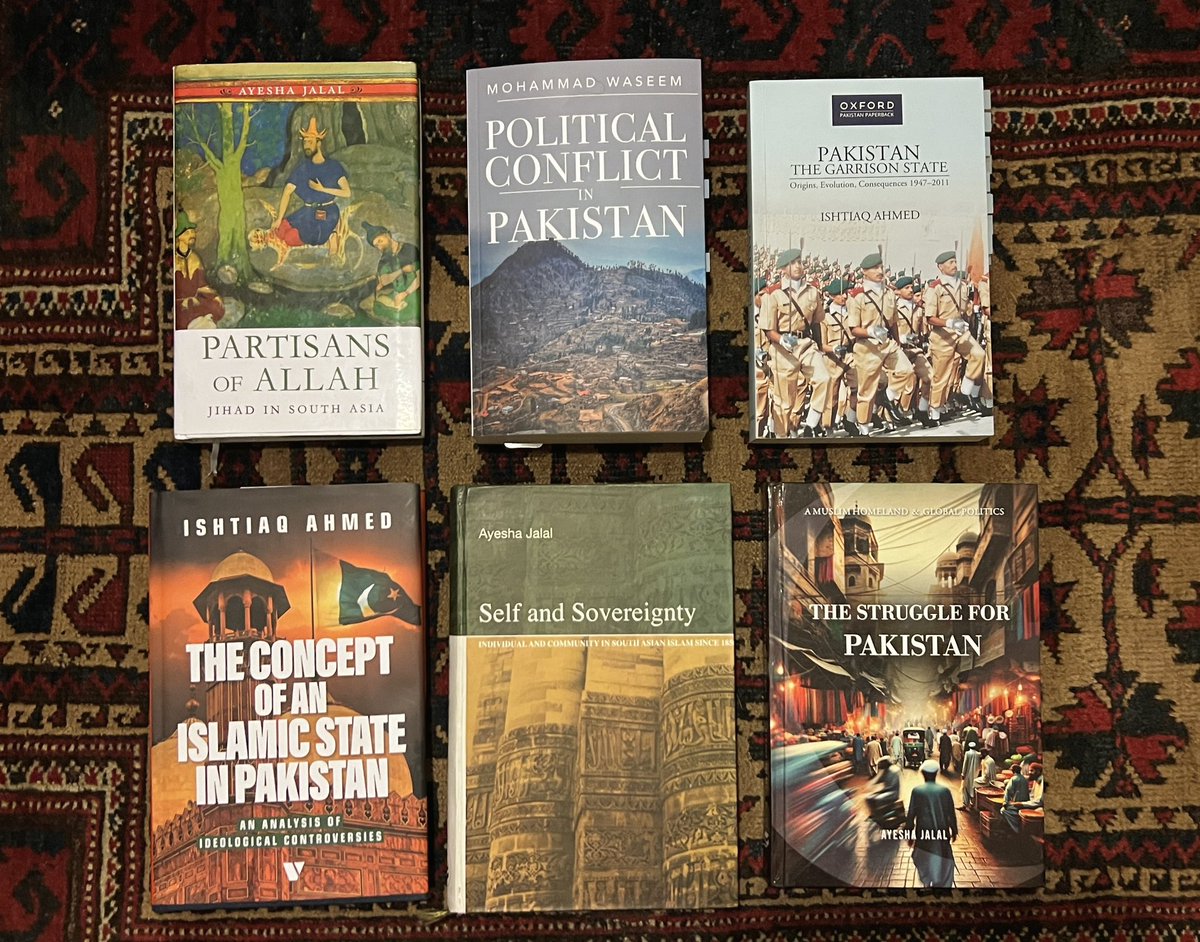 A major issue with even the 'academic' historians of Pakistan has been their secular-liberal commitments/leanings that are subtly present in their analyses and overviews of the country's ideological history &amp; conflicts and which ultimately shape their perspectives in