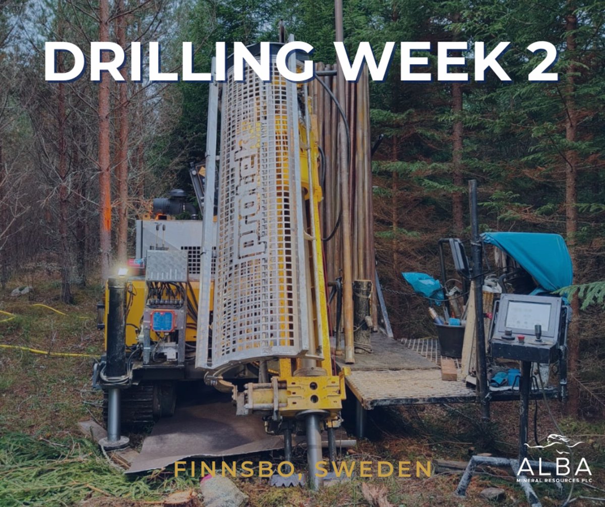ArkadianMetals's tweet photo. 🇸🇪 Drilling update: Hole 1 complete at our Finnsbo Project (Sweden). Operations are running on schedule as the team advances to Hole 2, targeting gold, copper and rare earth horizons.
Check out the full update: https://t.co/KyYlGgkLgA

#CriticalMinerals #Sweden #AlbaMinerals https://t.co/YhU00r8ZWO