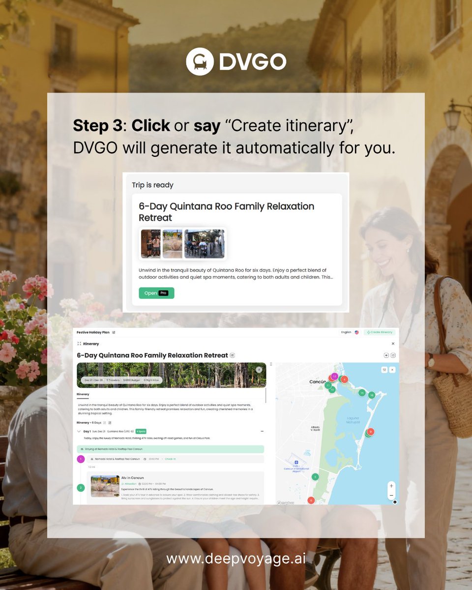 DeepVoyage Go tweet media