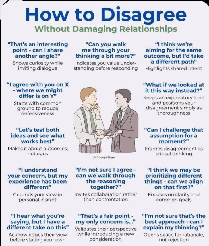 Aspireachievee's tweet photo. How to Disagree Without Damaging Relationships https://t.co/7EmZ3WHJwr