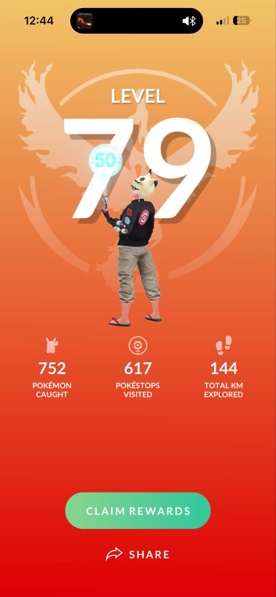 FINAL STRETCH! 
#PokemonGo #PokemonGOApp #PokemonGoLevel80