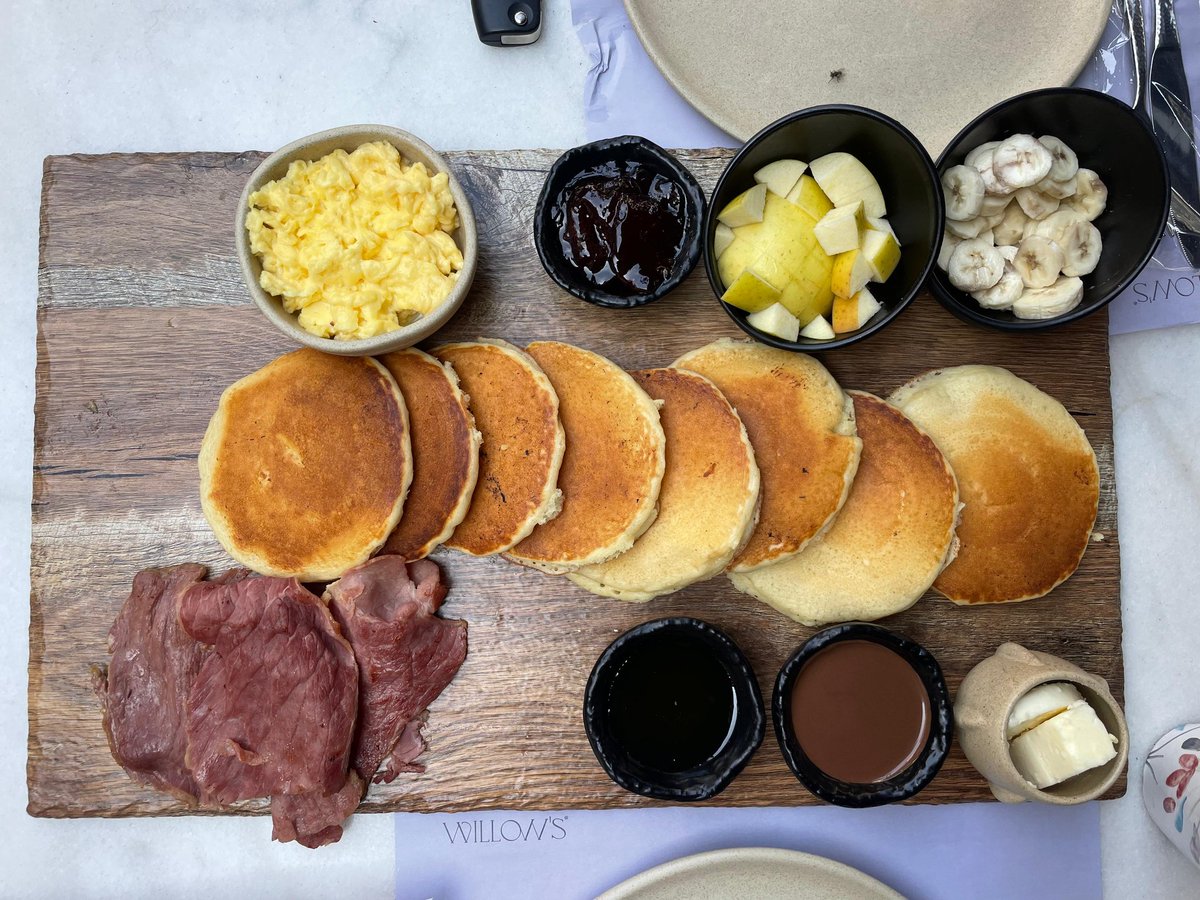 Willows breakfast is something else