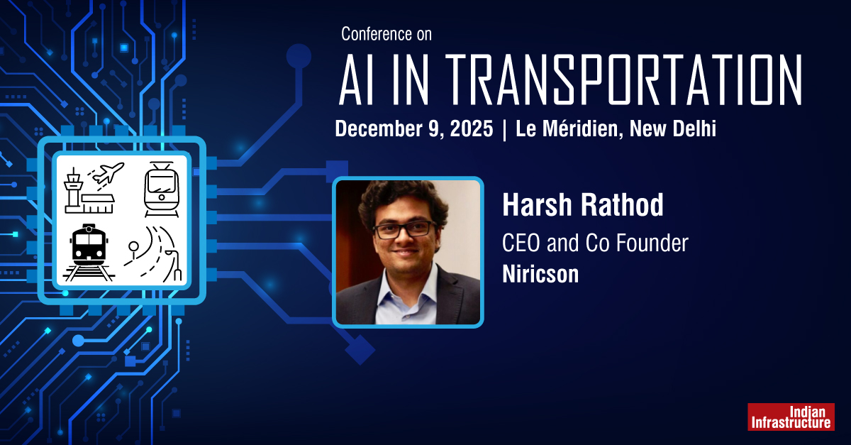 Indianinfra_mag's tweet image. @Indianinfra_mag  is happy to welcome Harsh Rathod, Ph.D., CEO and Co Founder, @niricson as a speaker at the upcoming conference on AI in Transportation, scheduled for December 9, 2025.

To register, visit: web.cvent.com/event/012c6f7c… 

#AIinTransportation #SmartMobility