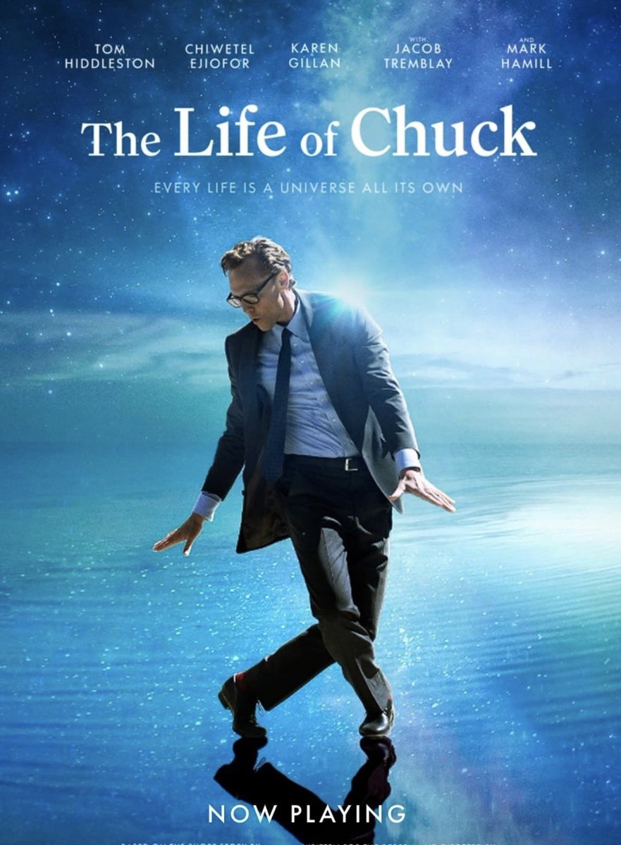 スティーブン・キング原作の『TheLife of Chuck』、ANAに乗ったので