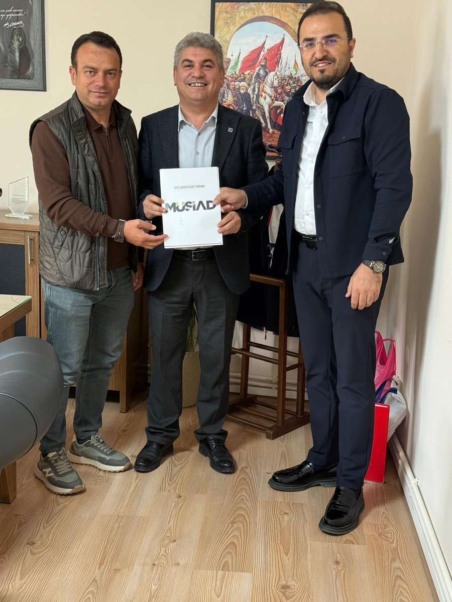 YENİ ÜYE KAZANIMI 🤝

Serbest Mali Müşavir Sayın Veysel Sansar'ın derneğimize üyelik başvurusu onaylanmıştır.

Üyeliğinin MÜSİAD ailesi ve kendileri için hayırlı olmasını diliyoruz.

#MUSİADTOKAT
#BİRVEBERABER