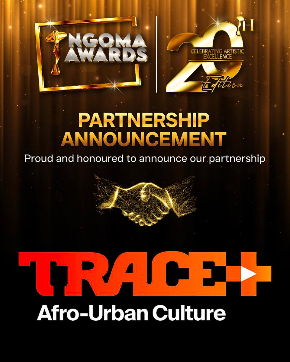 matshuma_wake's tweet image. Strong partnerships, stronger impact. 

The Ngoma Awards is honoured to collaborate with @TRACE_Inter  in promoting and celebrating Zimbabwean artistry. 💫🎶

#Ngomaawards2025
#Ngoma@20
#YalilaNgoma