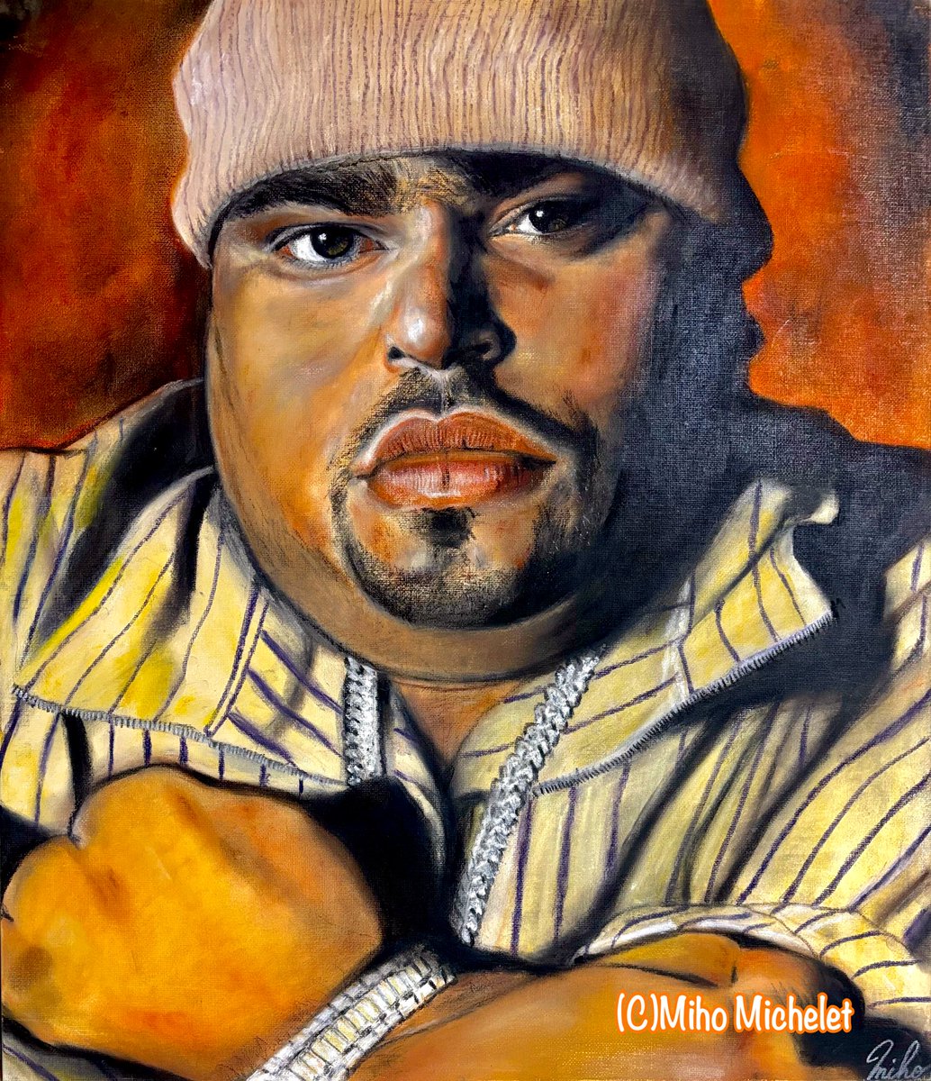 PastelArtWork "<a href="/BigPunOfficial/">Big Punisher</a> "

お誕生日おめでとうございます🙏✨

#ART 
#HappyBirthday 
#BigPunisher 
#HipHop 
#mADurgency 
 
F10(530×455mm)
pastel on boldcanvas

<a href="/MrChuckD/">Chuck D</a> 
<a href="/MalcolmRiddle/">Malcolm Riddle</a> 
<a href="/mADurgency/">mADurgency</a>