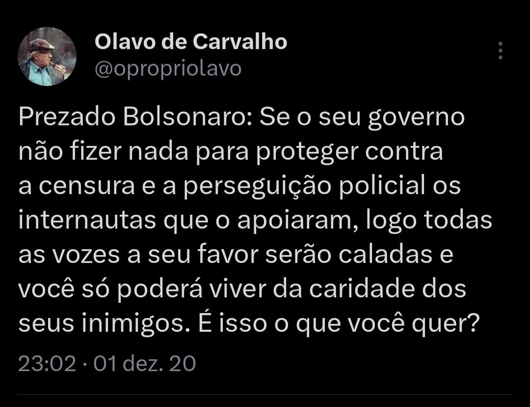 De1988Ed's tweet photo. @paulodetarsog Mensagem aos ...... https://t.co/cglh1QmmhE