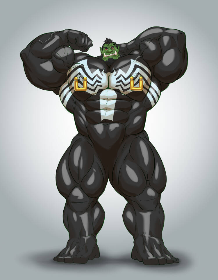 #gay #orc #Muscle #latex