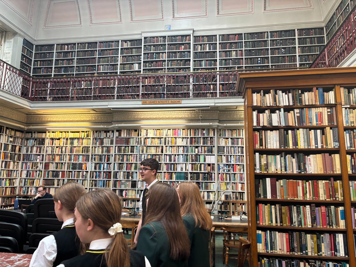 Yesterday we took members of our Kingsmeadow Creative Writing Club to the <a href="/litandphil/">The Lit and Phil</a> in Newcastle to take part in a creative writing workshop where they armed themselves with even more resources and planning tools to help them to enter the upcoming creative writing competition.