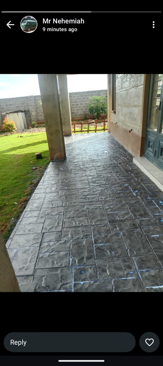 For information call on 0720162604. Make your rooftop , parking area , around the house , compound . Clean .stump concrete.we do all colors