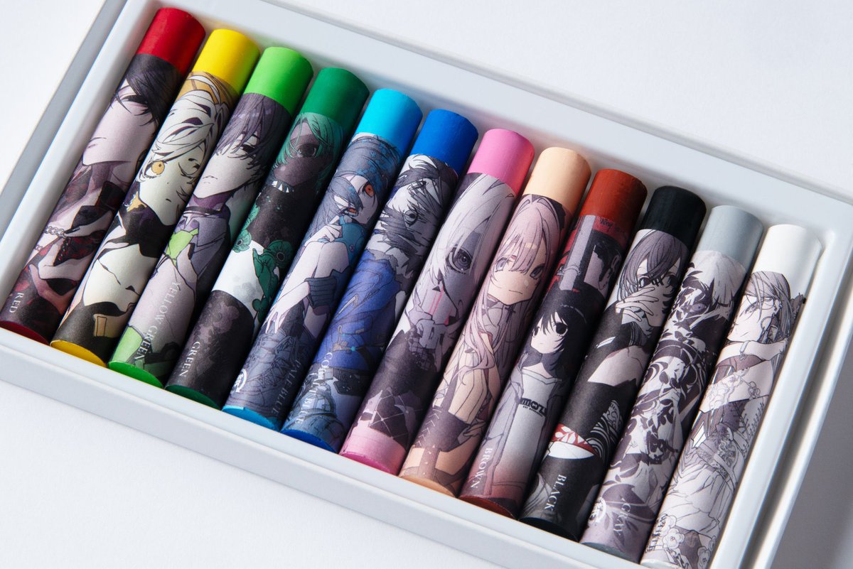 望月けい個展にて、サクラクレパス＆マルマンスケッチブックとコラボ