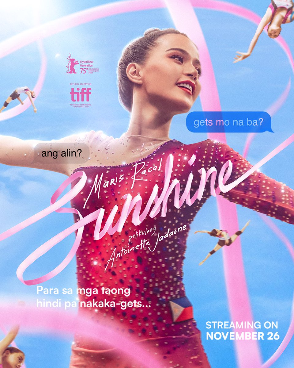 Sa mga hindi pa gets, ito na! 🌞

Sunshine streams on Netflix this November 26.  Abangan!!!! 💗
