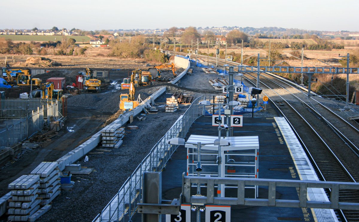 CoffeyGroup's tweet image. A look back at Clongriffin Station: @CoffeyGroup  widened 700m of rail embankment for @IrishRail, boosting capacity with zero disruption. Smarter design cut 6,000t of fill &amp;amp; 1,500 HGVs. Innovation delivered, sustainably.
#Coffey #RailEngineering #CivilEngineering