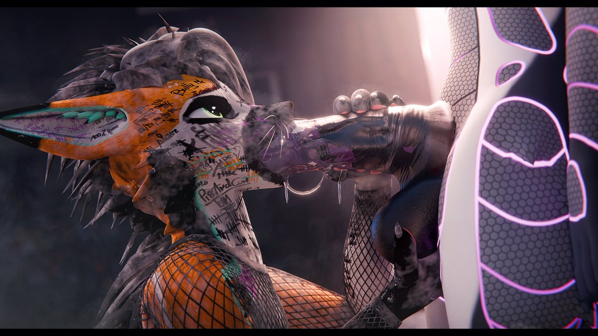 His Favorite taste~
Ft. <a href="/HornyFishKit/">Starry the horny Lumistera</a> 

#Rexouium #Deuzear #Nsfw #blender #Vrchat #Degradation
[ Support me on Patreon ! ]