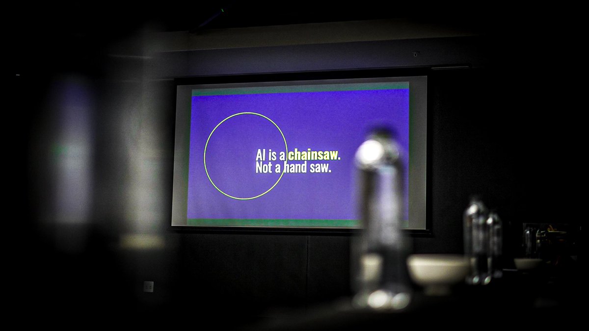 UNinSouthAfrica's tweet photo. The future of #AI isn't just about technology—it's about people. That's why we're hosting a @UN Communications Group (UNCG) AI training session today, aligned with the UN's Framework for Responsible AI Use. 

Because governing AI for humanity starts with understanding it. https://t.co/orRs0PxKWF