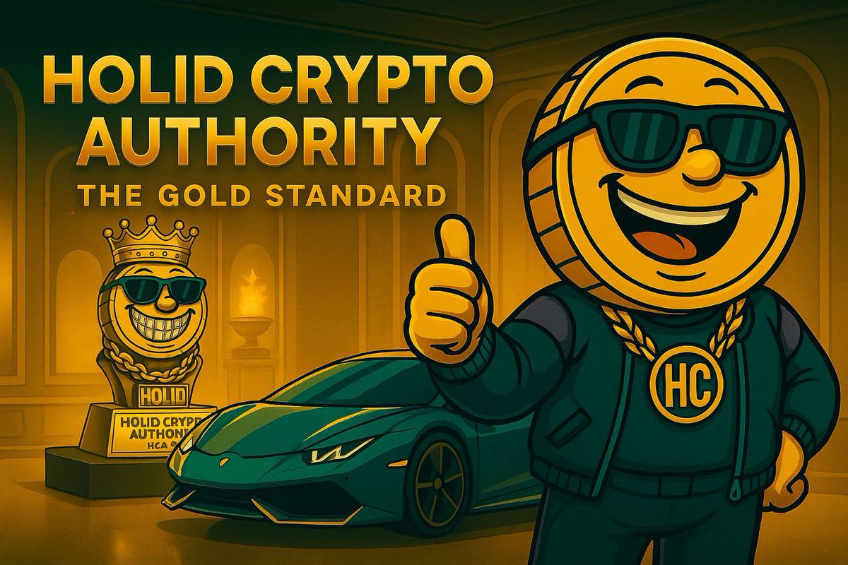 🔥 $HCA isn’t just another token — it’s a declaration of power.

The core force behind Holid Crypto Authority ($HCA) are visionaries — not hype chasers.
No gimmicks. No pump-and-dump. Just builders, leaders, and degenerates with discipline.

The vision? Way bigger than a chart.