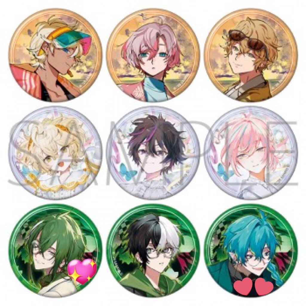 【交換　仮約束】
フラメモ　フラガリアメモリーズ　キャラバッジコレクション　MV ver. vol.2 缶バッジ

譲】サナー、メロルド、ミュンナ、クロード、ルタールステラ、チャコ

求】ピケロ40〜>>ハンギョン

10box予定になります。
↓