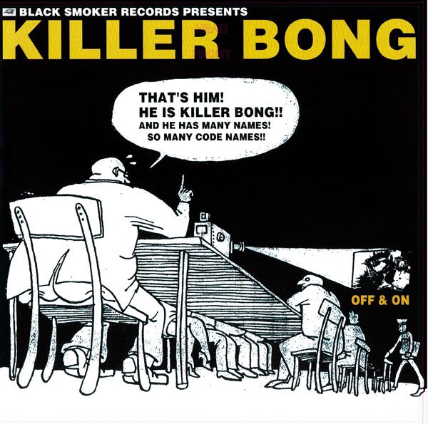 BLACKSMOKERREC's tweet photo. 【必聴盤】KILLER-BONGによる2003年リリースの怪作「OFF&amp;ON」（全22曲）をリマスタリング、12インチ2枚組でアナログ化。予約限定BLACKSMOKERオリジナルのマグネット＆ローチ付ペーパー付。12/10発売。限定盤ですお早めにご予約ください

KILLER-BONG / OFF&amp;ON
https://t.co/affi8BVj1q https://t.co/jL6jDkyslt
