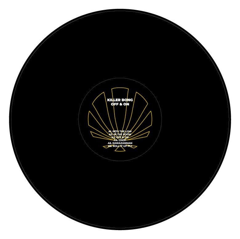 KILLER-BONG OFF&ON 2LP マグネット＆ローチ付ペーパー付属 こちら先行予約で無くなる可能性があります。お早めにご予約ください