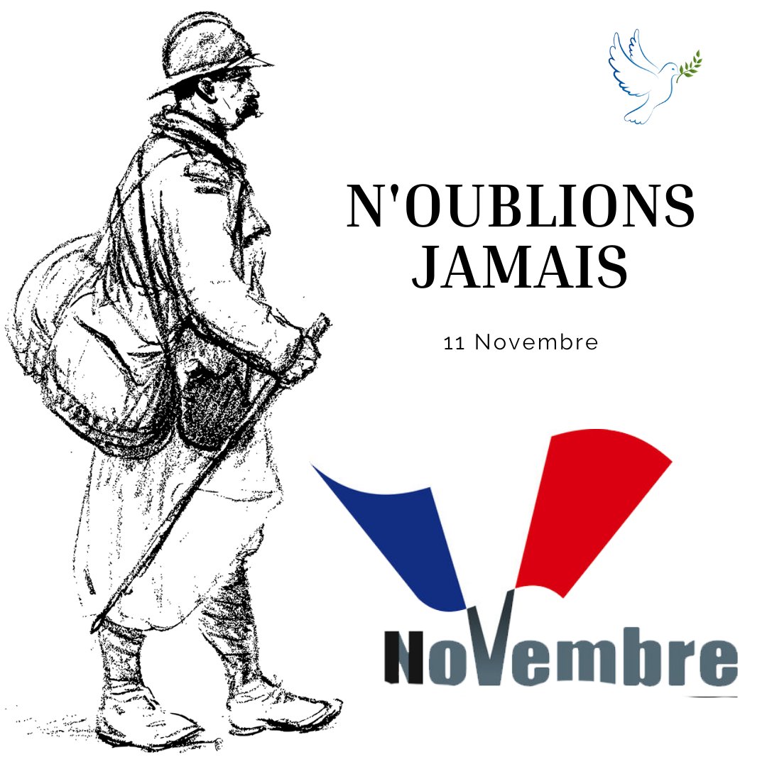 pays_francoise's tweet photo. IN MEMORIAM đïž Anciens #combattants, #victimes de guerre, #veuves et #orphelins https://t.co/mmPzfb0HwW