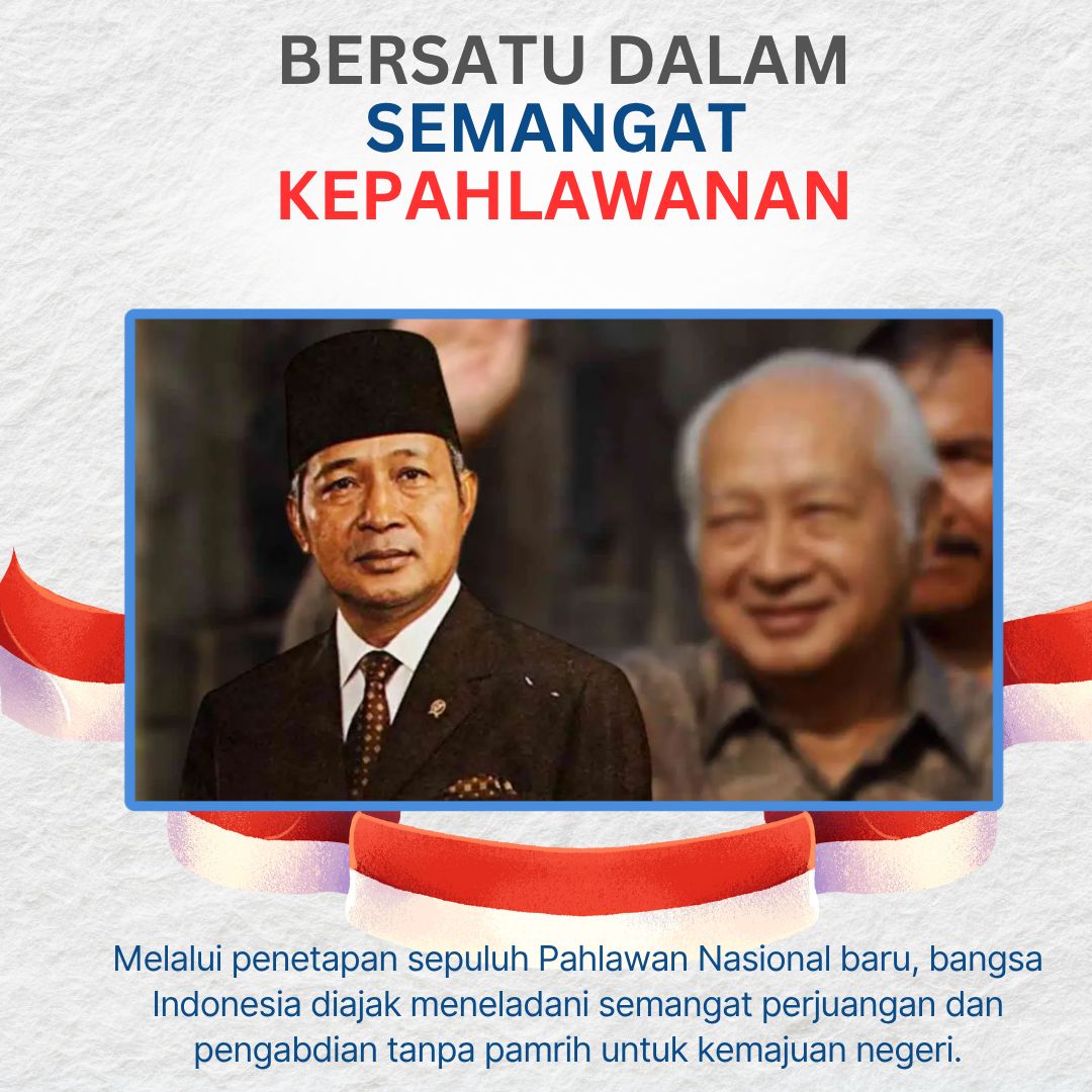 ratya_la's tweet photo. bersatu dalam semangat kepahlawanan di era soeharto
Pak Harto Tempo Doeloe https://t.co/6ekRuSWLBR