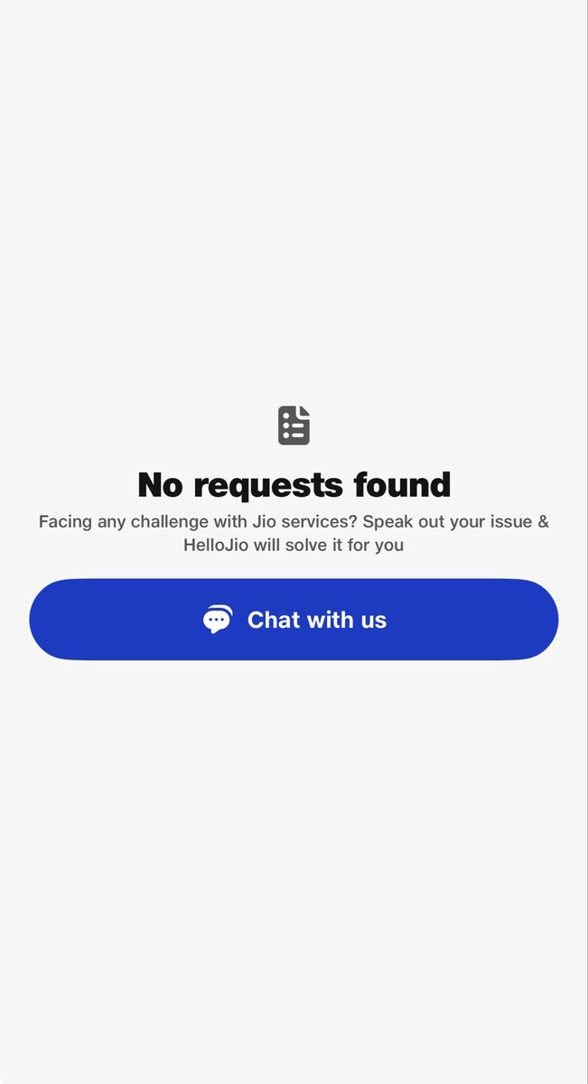 vtsl___'s tweet photo. @JioCare Getting no request found. How to do contact technician? https://t.co/lRT72LJ0wc