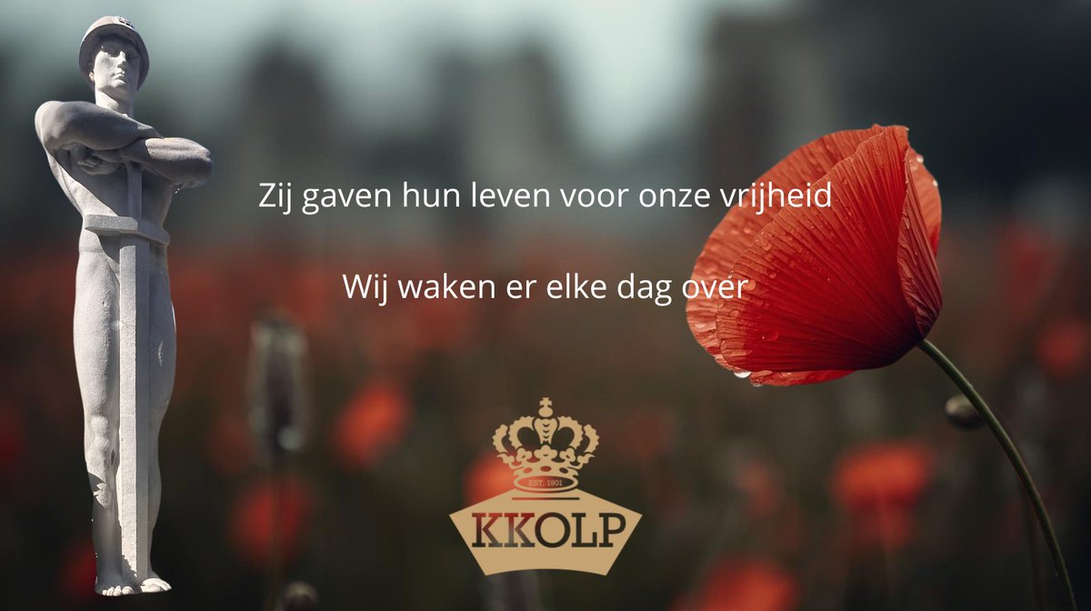 🇧🇪 11 november
We herdenken zij die vielen voor onze vrijheid.
Vrijheid is geen evidentie — dat tonen de oorlog in Oekraïne en andere conflicten wereldwijd.
Als Koninklijke Kring voor Officieren en Leidinggevenden van Politie blijven we waakzaam, verbonden en dienstbaar.
🕊️