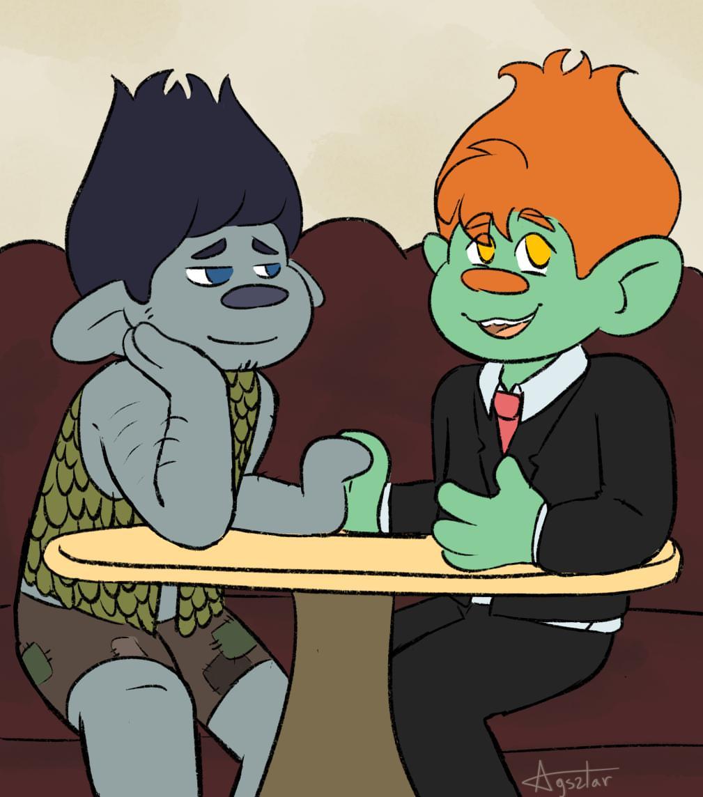 AHEEHEE BRANET 
ART TRADEEEE WITH <a href="/HRAturqu/">HRA</a> 
#trolls