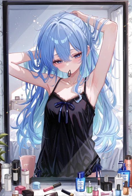 寝ぼけすいちゃん #ほしまちぎゃらりー