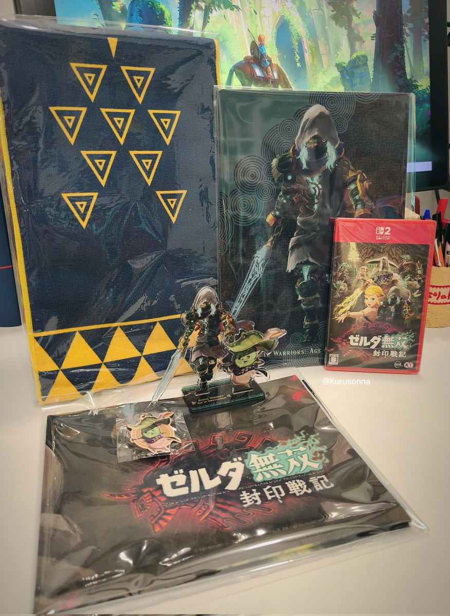 <a href="/LULU6kat/">LULU Studios & LULUs Designs & RETRO 64 Magazine</a> Game software JP, scarf towel, B2 fabric poster, wood key chain, acrylic figure &amp; set of 2 A4 clear sheets ^^