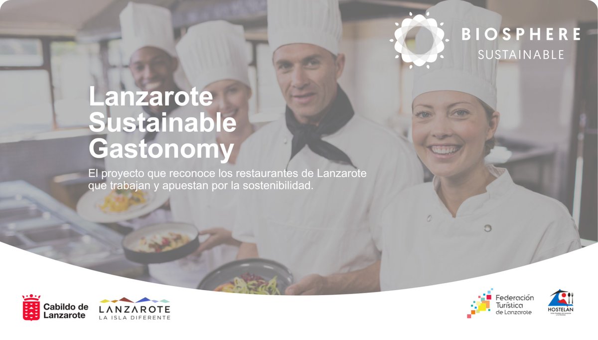 federacion8lnzt's tweet image. Lanzarote impulsa la sostenibilidad gastronómica con el proyecto “Biosphere Gastronomy” 
@hostelan @SPELTurismoLZT @BiosphereSust @CabildoLZ 
Más info 👉goo.su/8ZGqeK